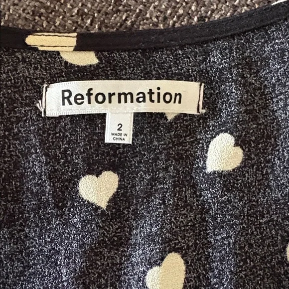 Reformation Rilynn Heart Mini Sleeveless Dress - Picture 5 of 9